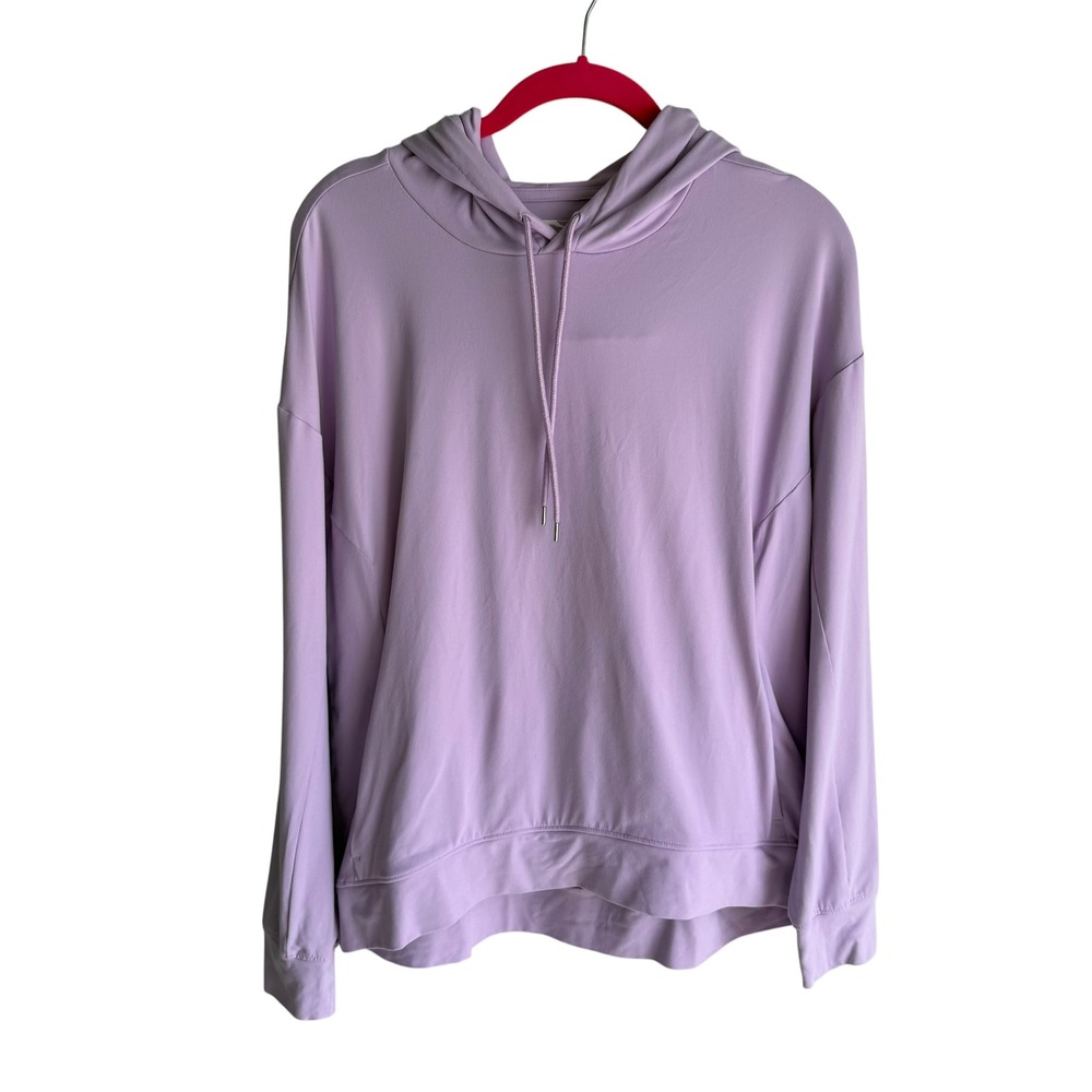 SLAZENGER Golf Lavender Athletic Ladies Long Sleeve Hoodie, L